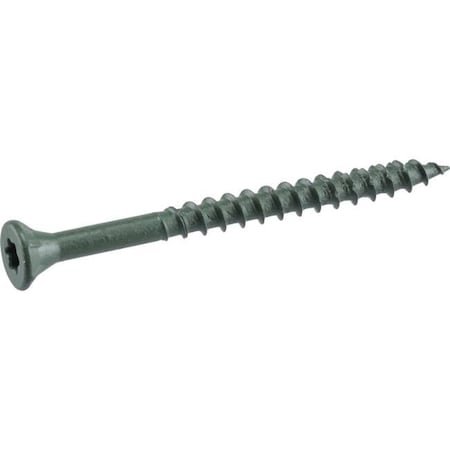 Deck Plus Deck Screw, #10 x 3 in, Flat Head, Torx Drive 5022042